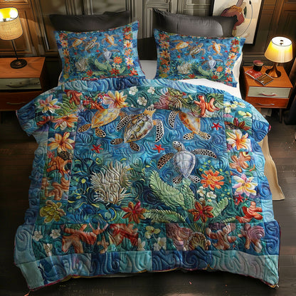 Turtle Serenity WN0609033CL Duvet Cover Set