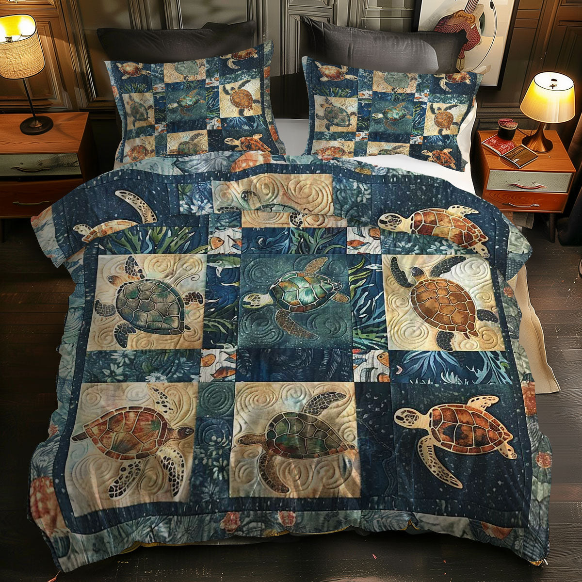 Turtle Tide WN0609042CL Duvet Cover Set