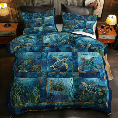 Turtle's Reef Bliss WN0609073CL Duvet Cover Set