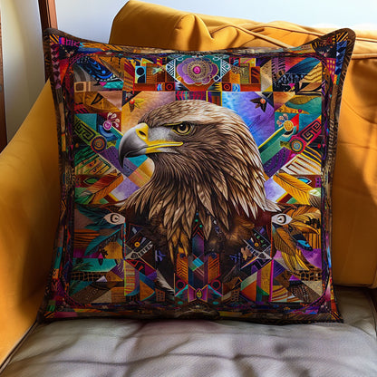 Eagle Native American WJ1607024CL Quilt Pillow Case