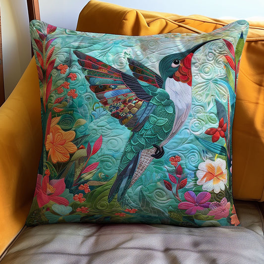 Hummingbird WJ1507027CL Quilt Pillow Case