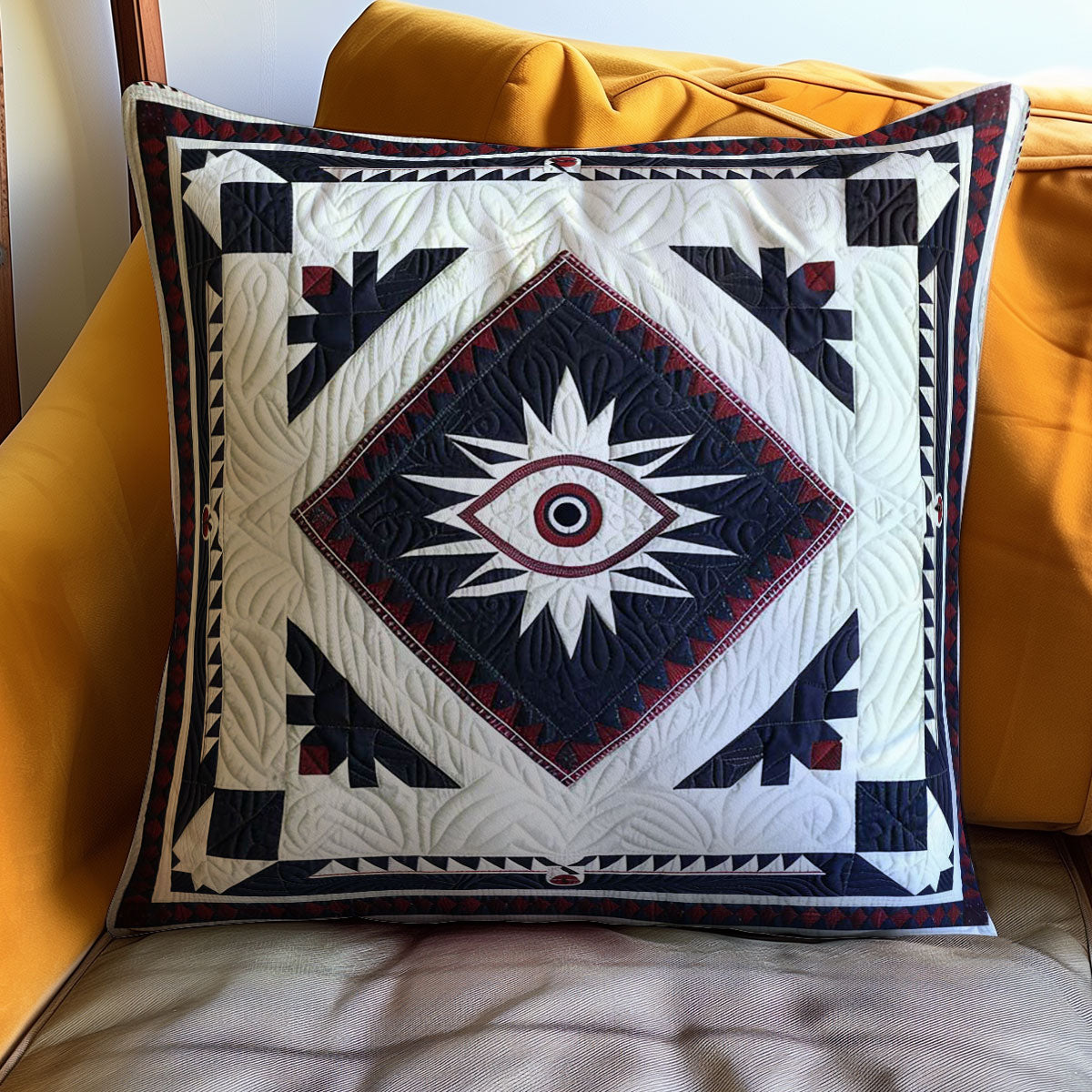 Native American Eye Shaman WJ1507029CL Quilt Pillow Case