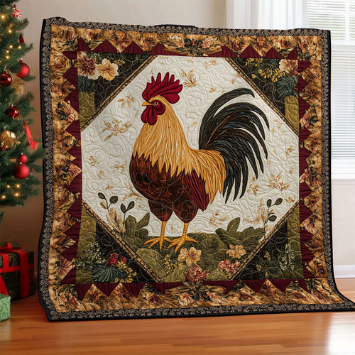 Vintage Rooster WU0301096CL Quilt