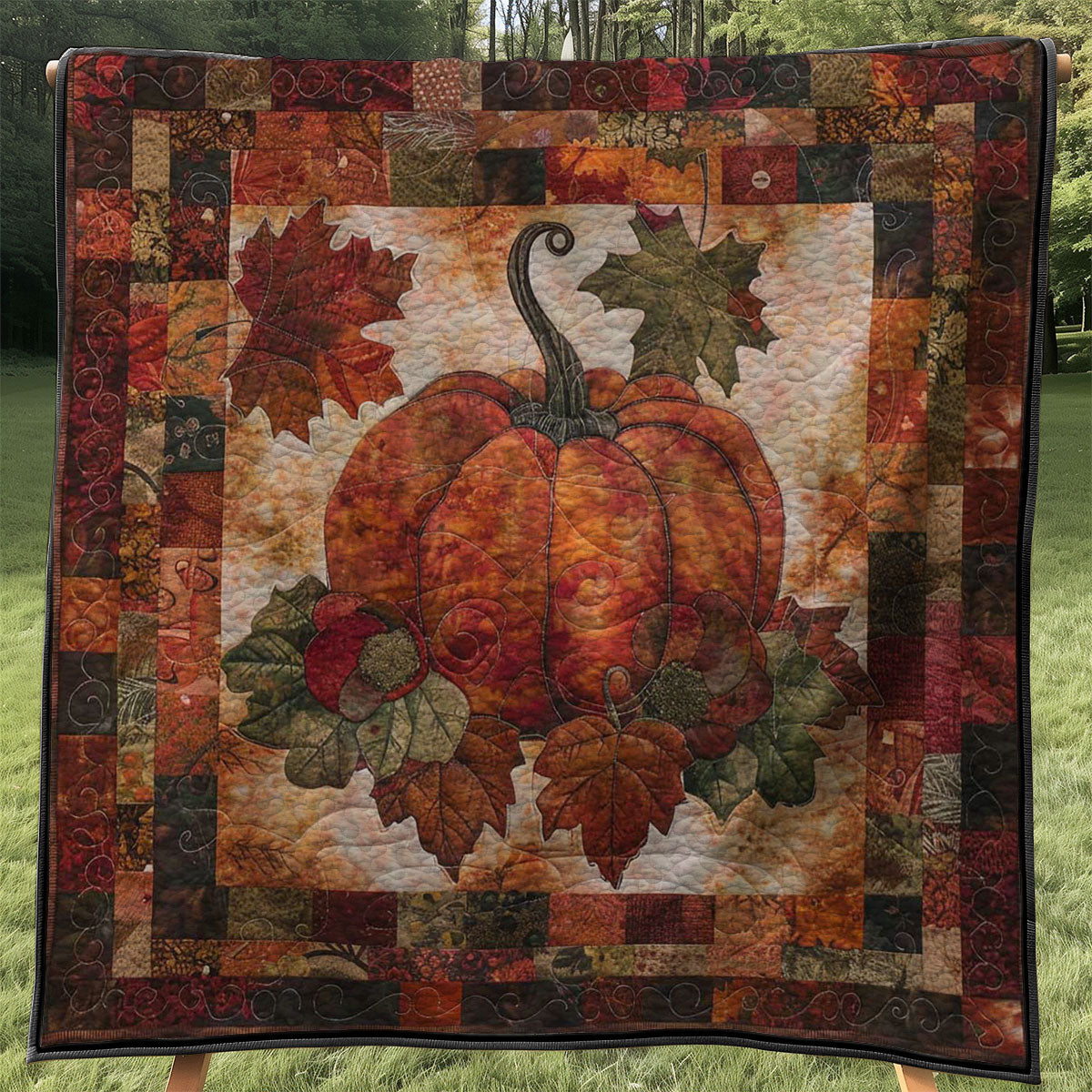 Autumn Pumpkin WJ2707011CL Quilt