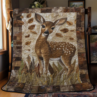 Baby Deer WJ1009001CL Quilt