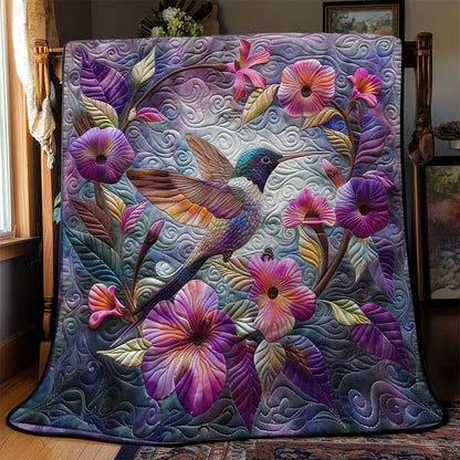 Beautiful Hummingbird WJ3008004CL Quilt