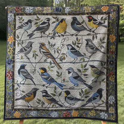 Bird Lovers WJ2407001CL Quilt