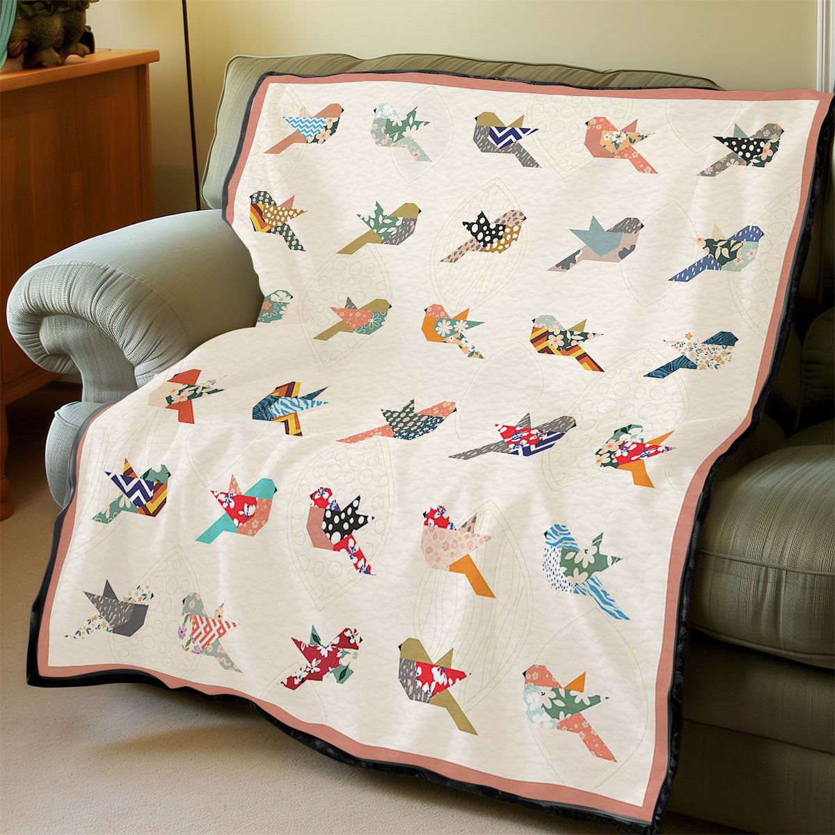 Bird WJ1907004WK Quilt