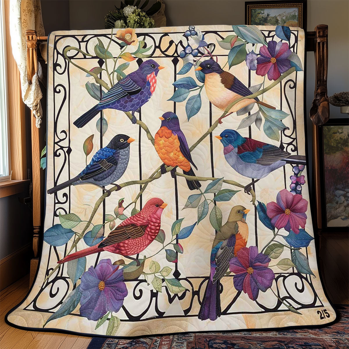 Birds WJ0909003CL Quilt