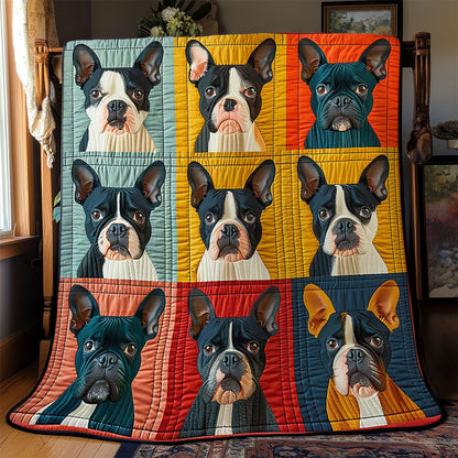 Boston Terrier WJ0509001CL Quilt