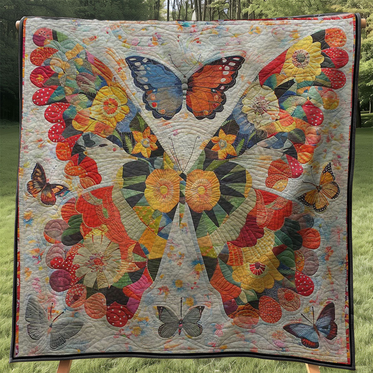 Butterflies WJ2507011CL Quilt