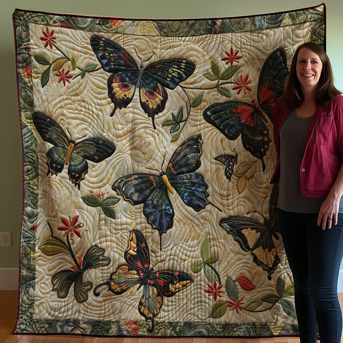 Butterfly WJ0608005CL Quilt