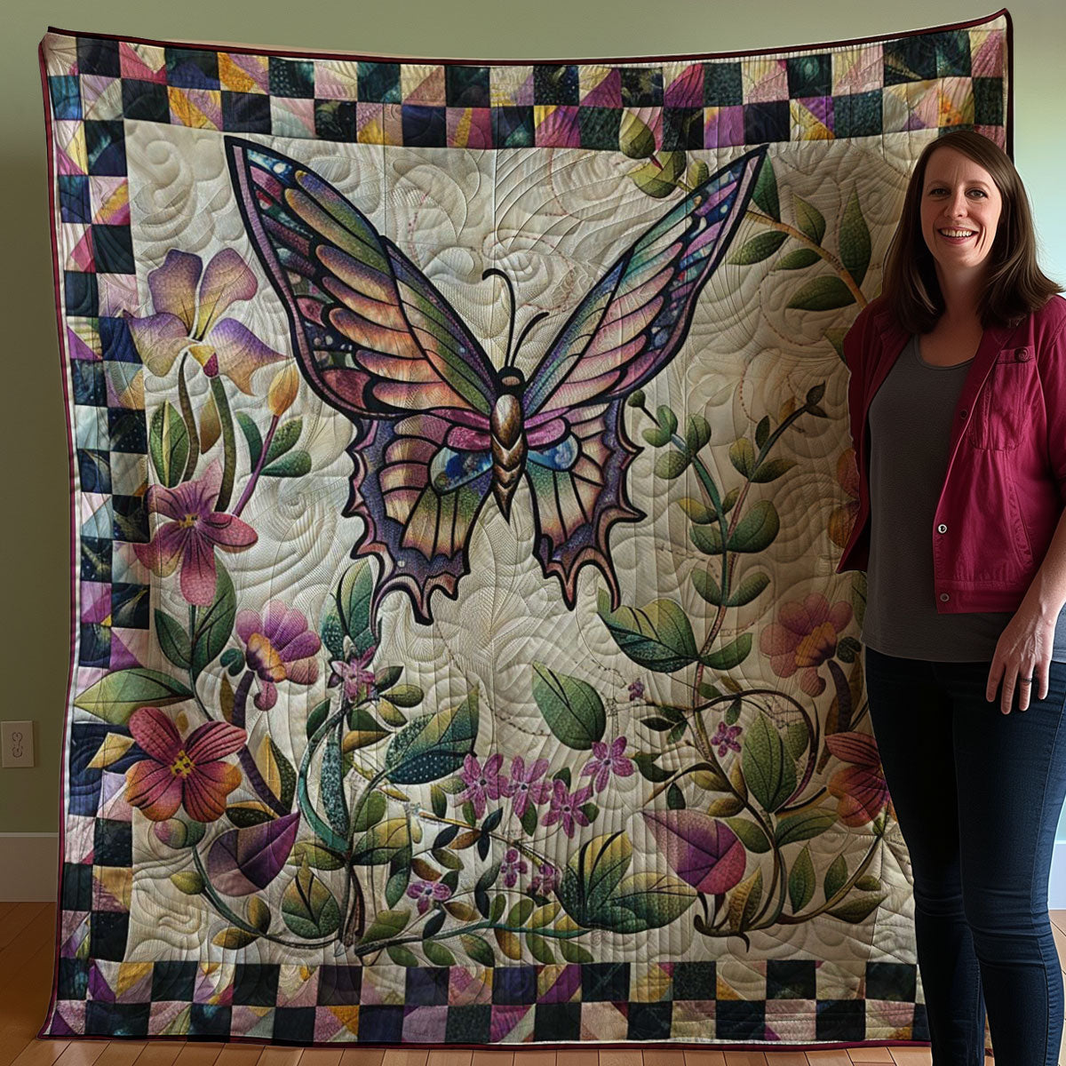 Butterfly WJ1008010CL Quilt