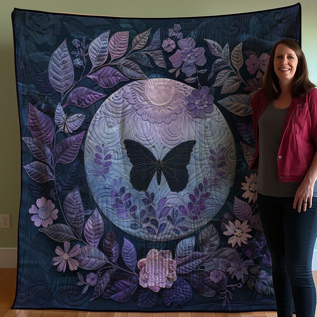 Butterfly WJ1207001CL Quilt