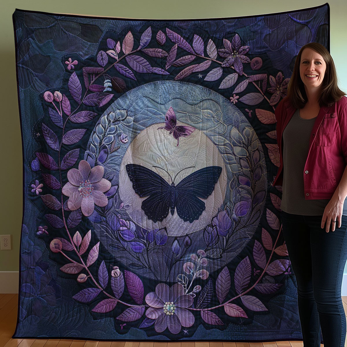 Butterfly WJ1307001CL Quilt