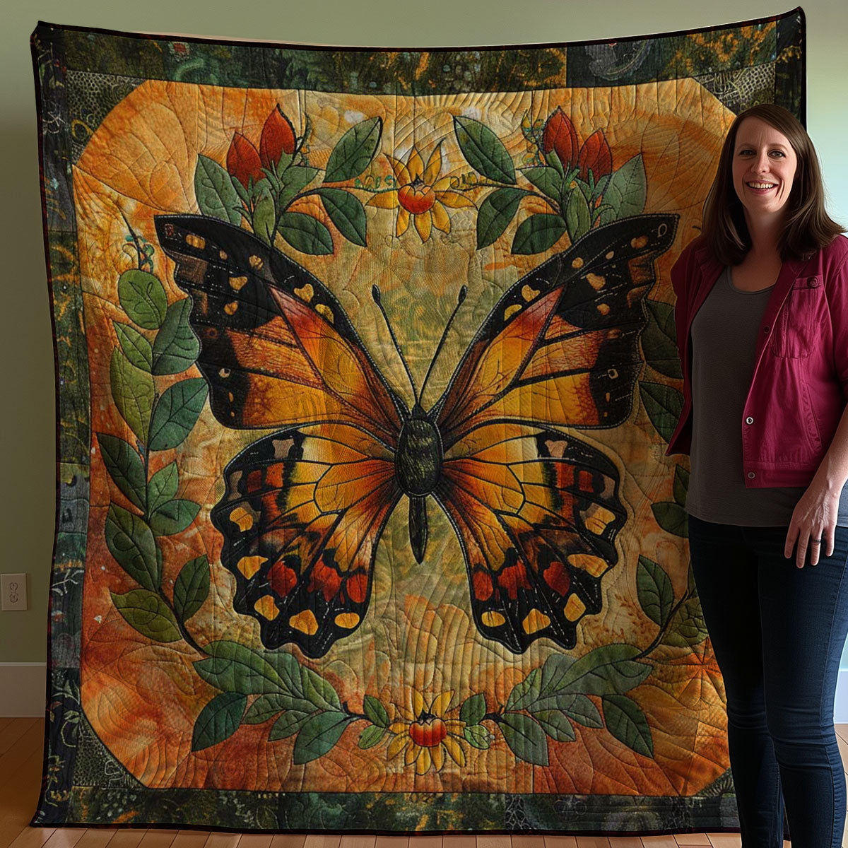 Butterfly WJ1508003CL Quilt