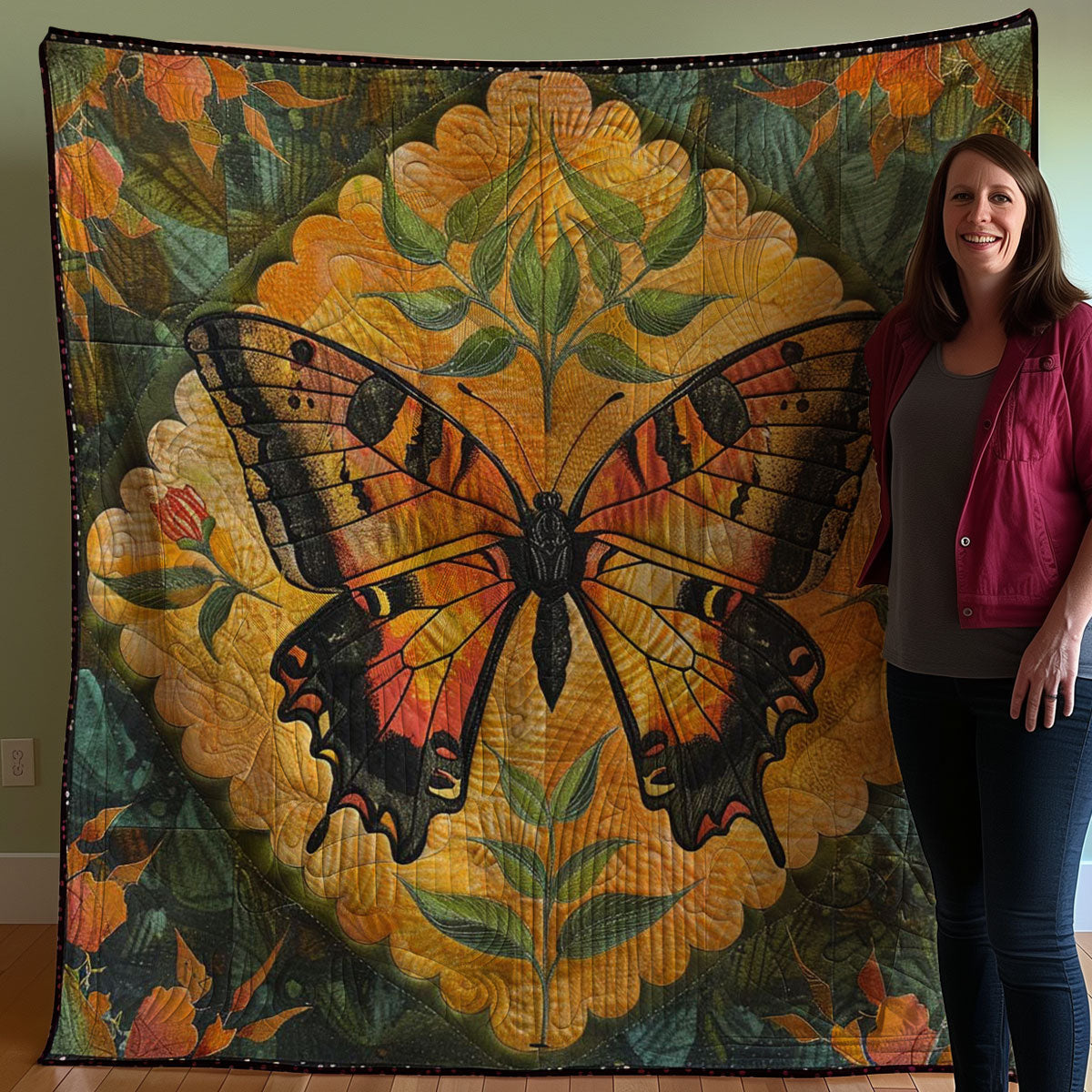 Butterfly WJ1308005CL Quilt