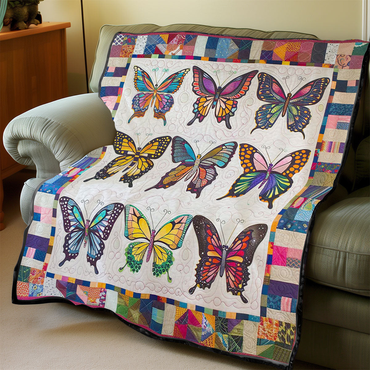 Butterfly WJ1907005CL Quilt