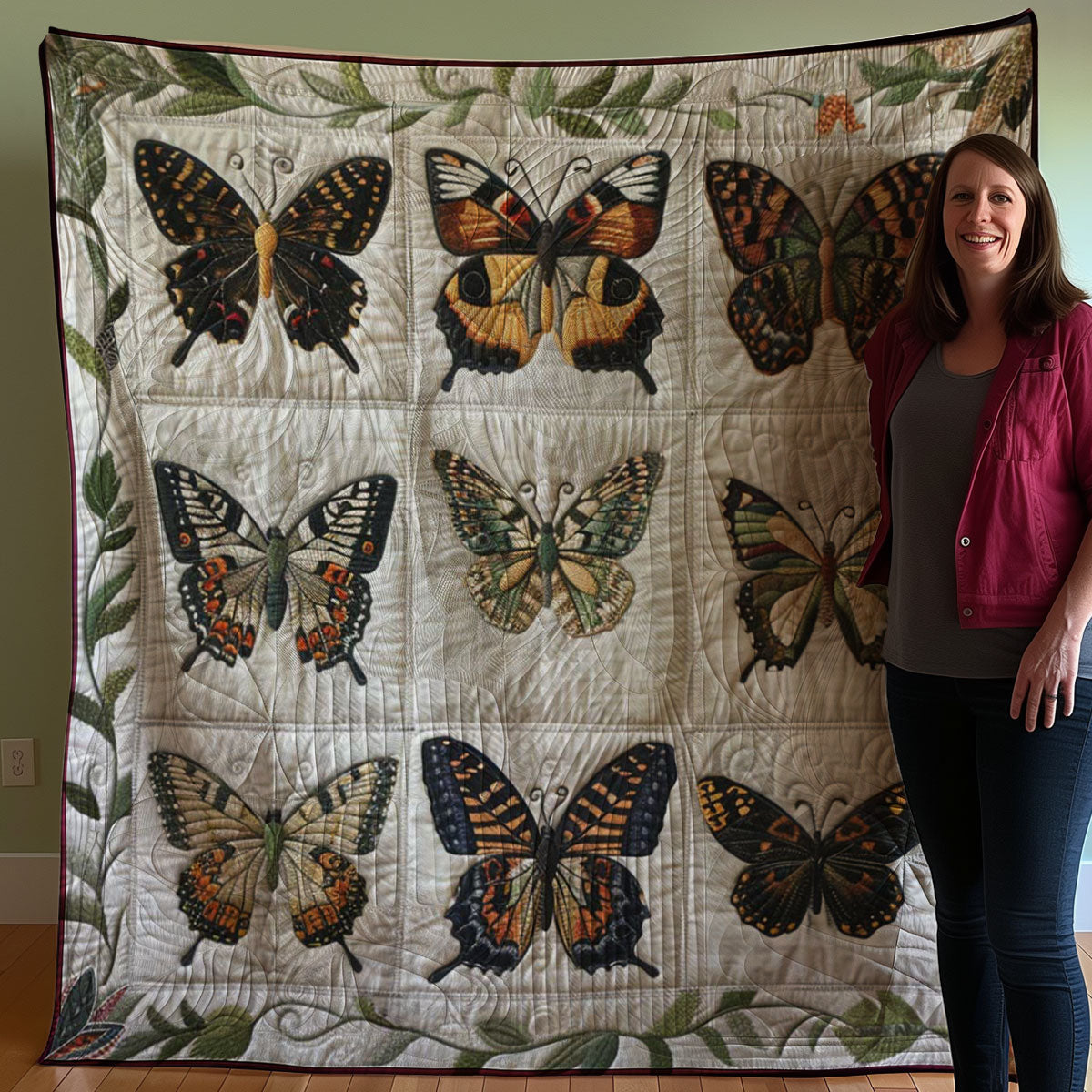 Butterfly WJ2207005CL Quilt