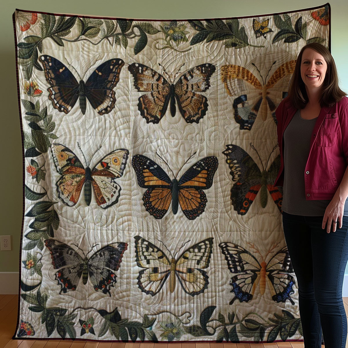 Butterfly WJ2207008CL Quilt