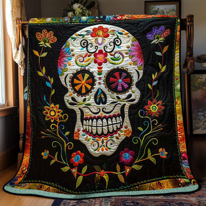 Calavera Sugar Skull WJ1709002CL Quilt