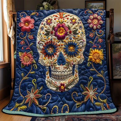 Calavera Sugar Skull WJ1709003CL Quilt