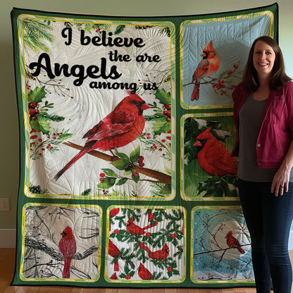 Cardinal Believe There Are Angels Among Us WJ0608008WK Quilt