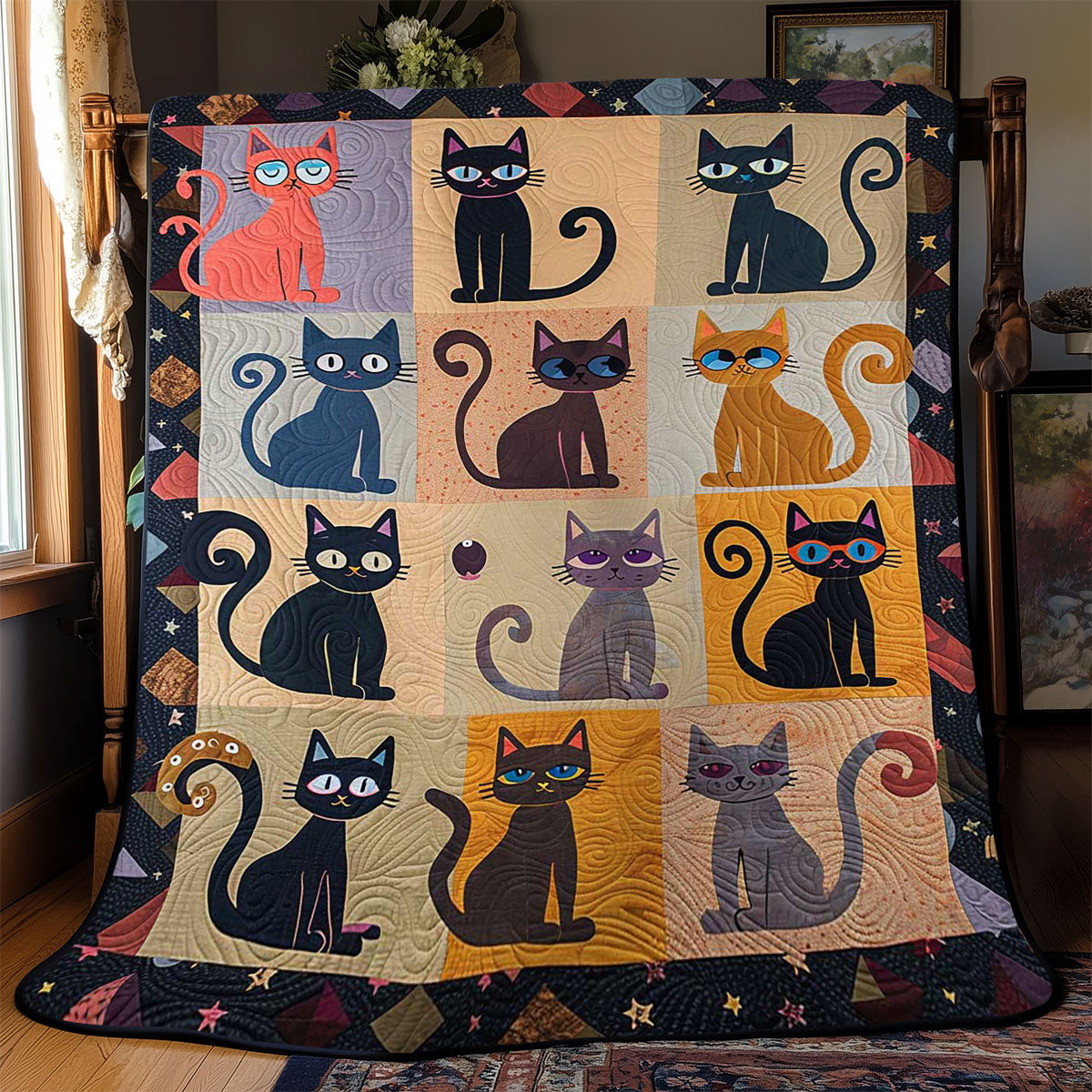 Cats WJ0909005CL Quilt