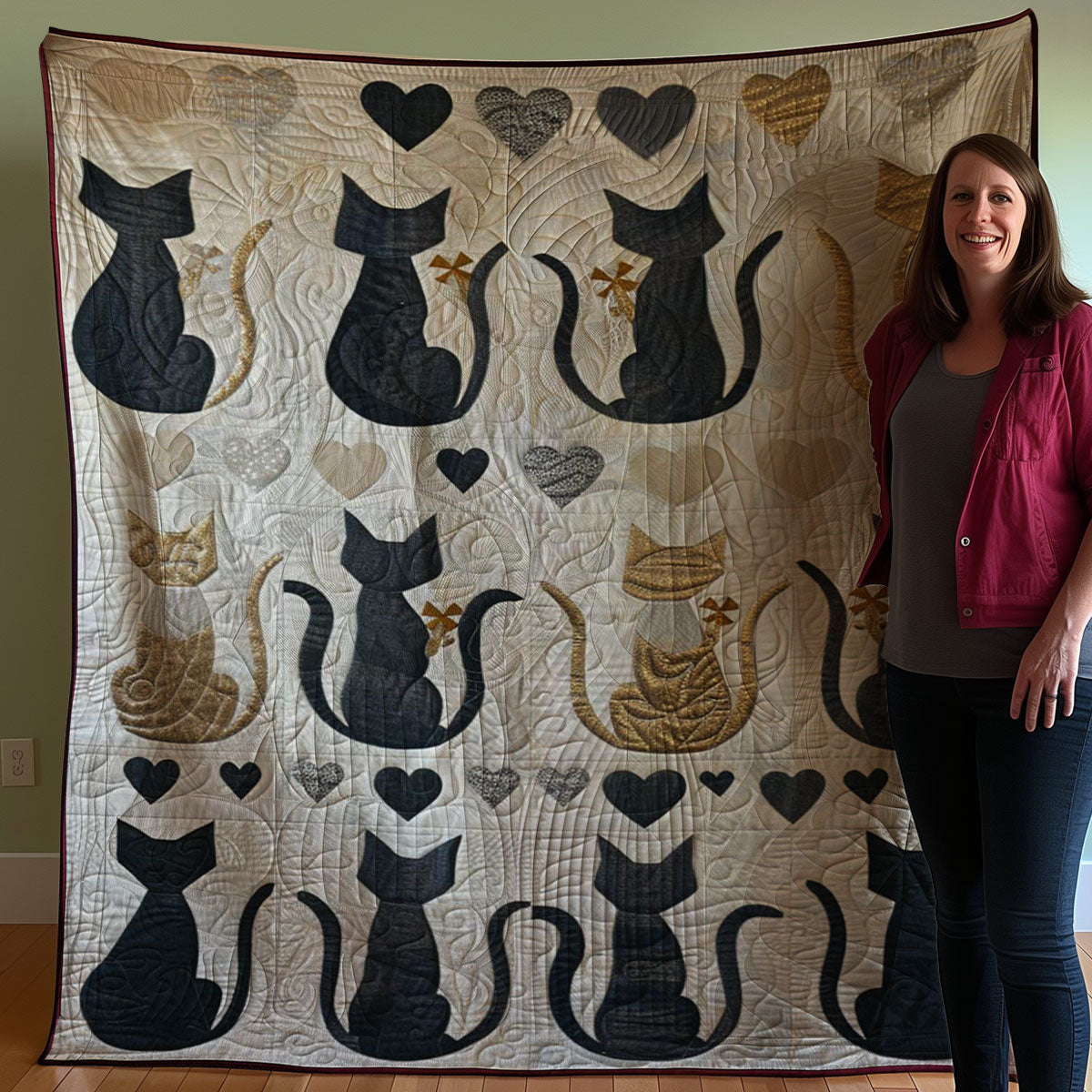 Cats WJ2207014CL Quilt