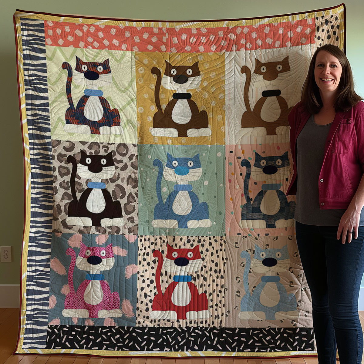 Cats WJ3007016WK Quilt