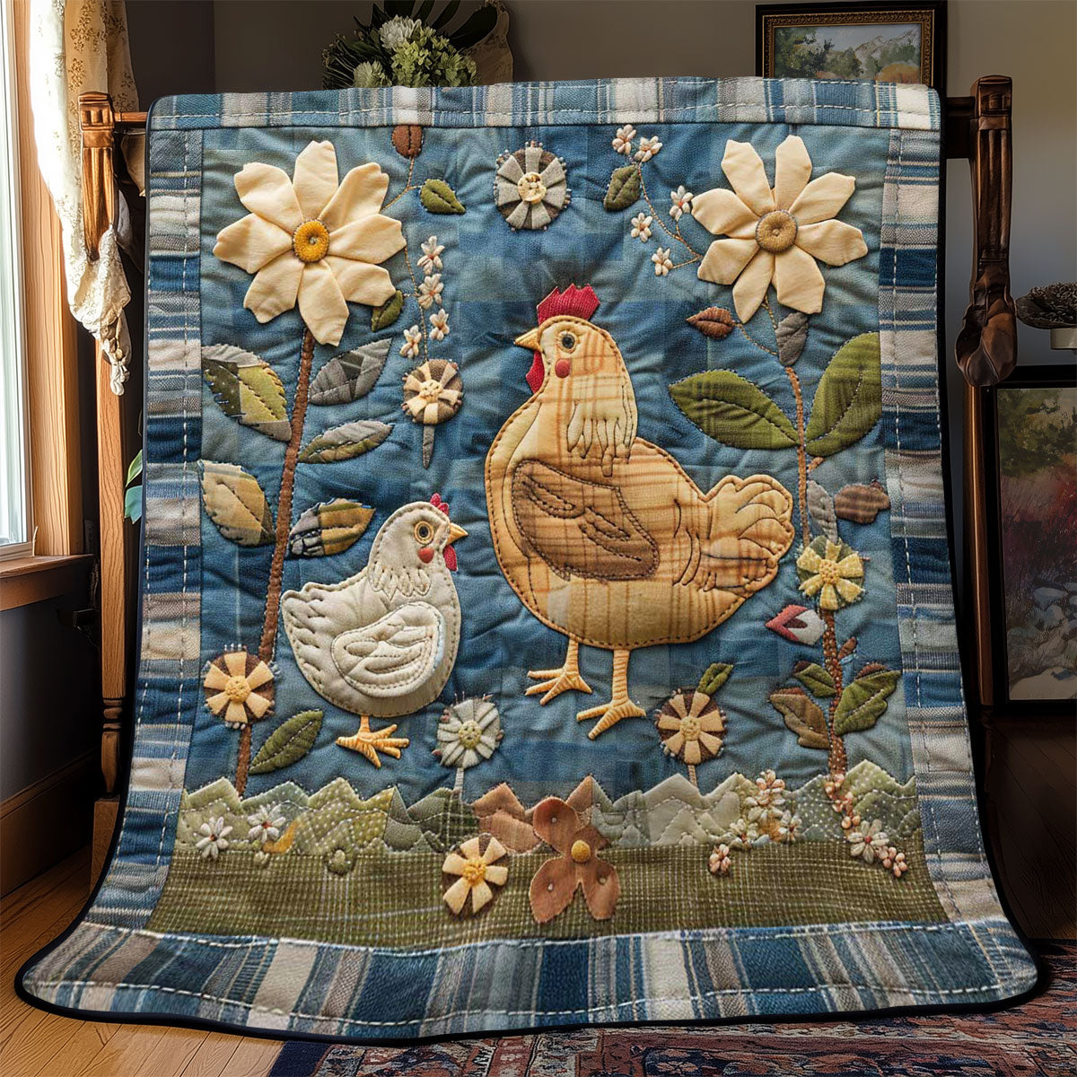 Chicken WJ2108004CL Quilt