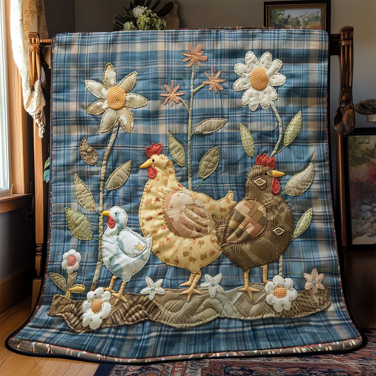 Chicken WJ2108005CL Quilt