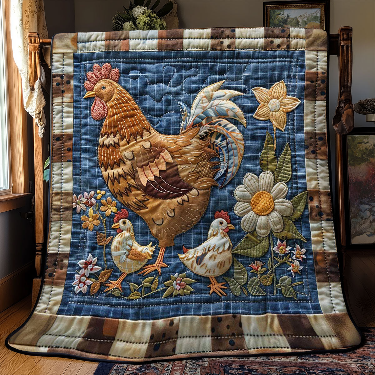 Chicken WJ2108006CL Quilt