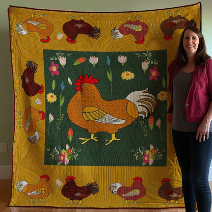 Chicken WJ0308017WL Quilt