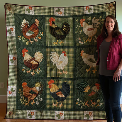 Chicken WJ0407006CL Quilt