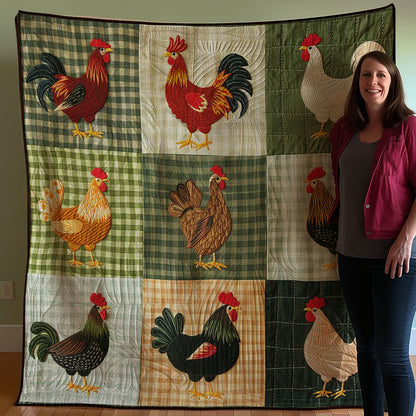 Chicken WJ0407009CL Quilt