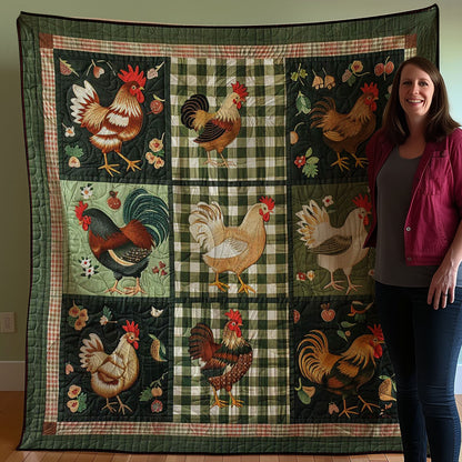 Chicken WJ0607011CL Quilt