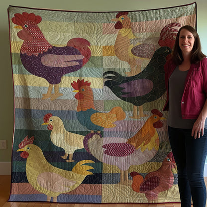 Chicken WJ1307005CL Quilt