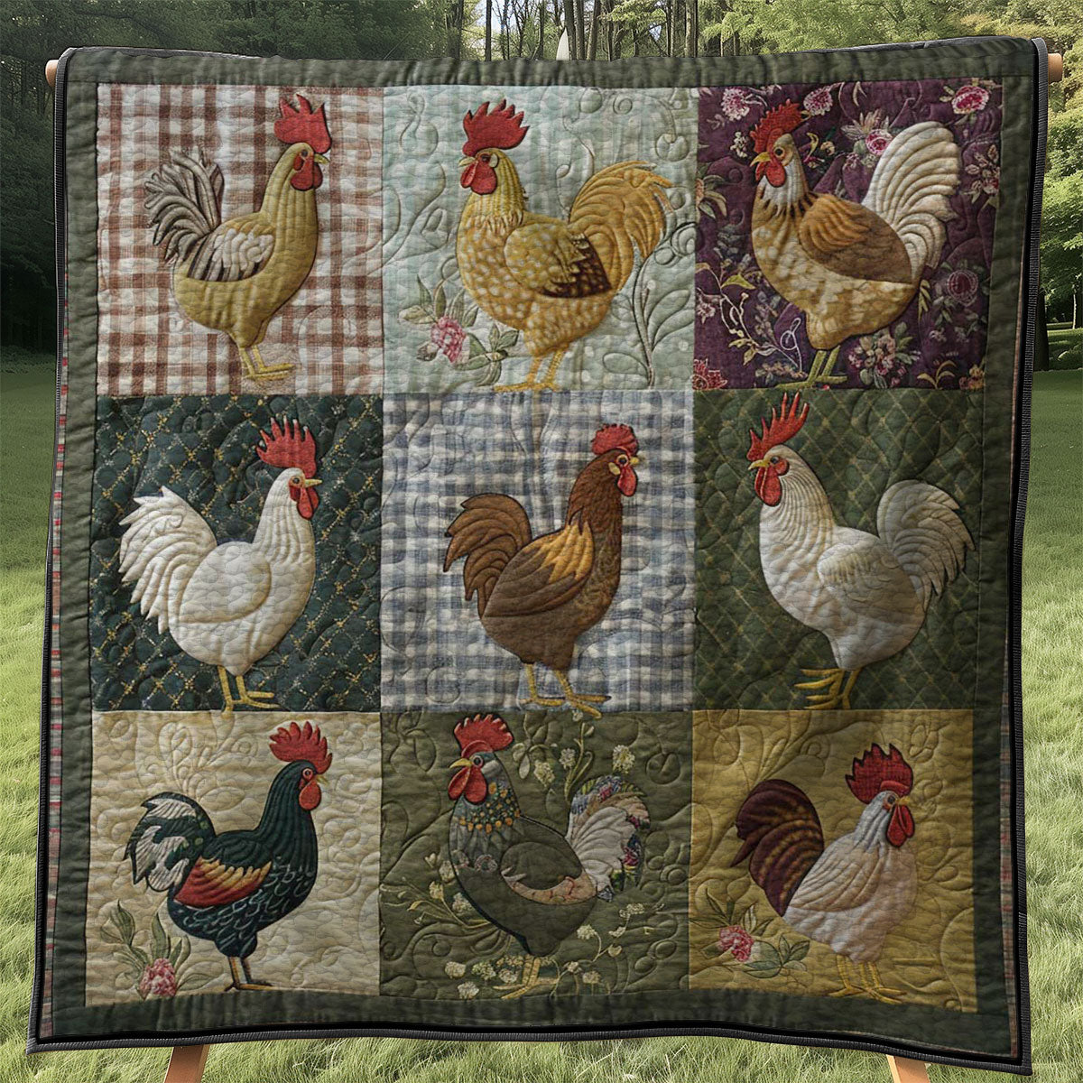 Chicken WJ2307012CL Quilt