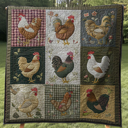 Chicken WJ2407014CL Quilt