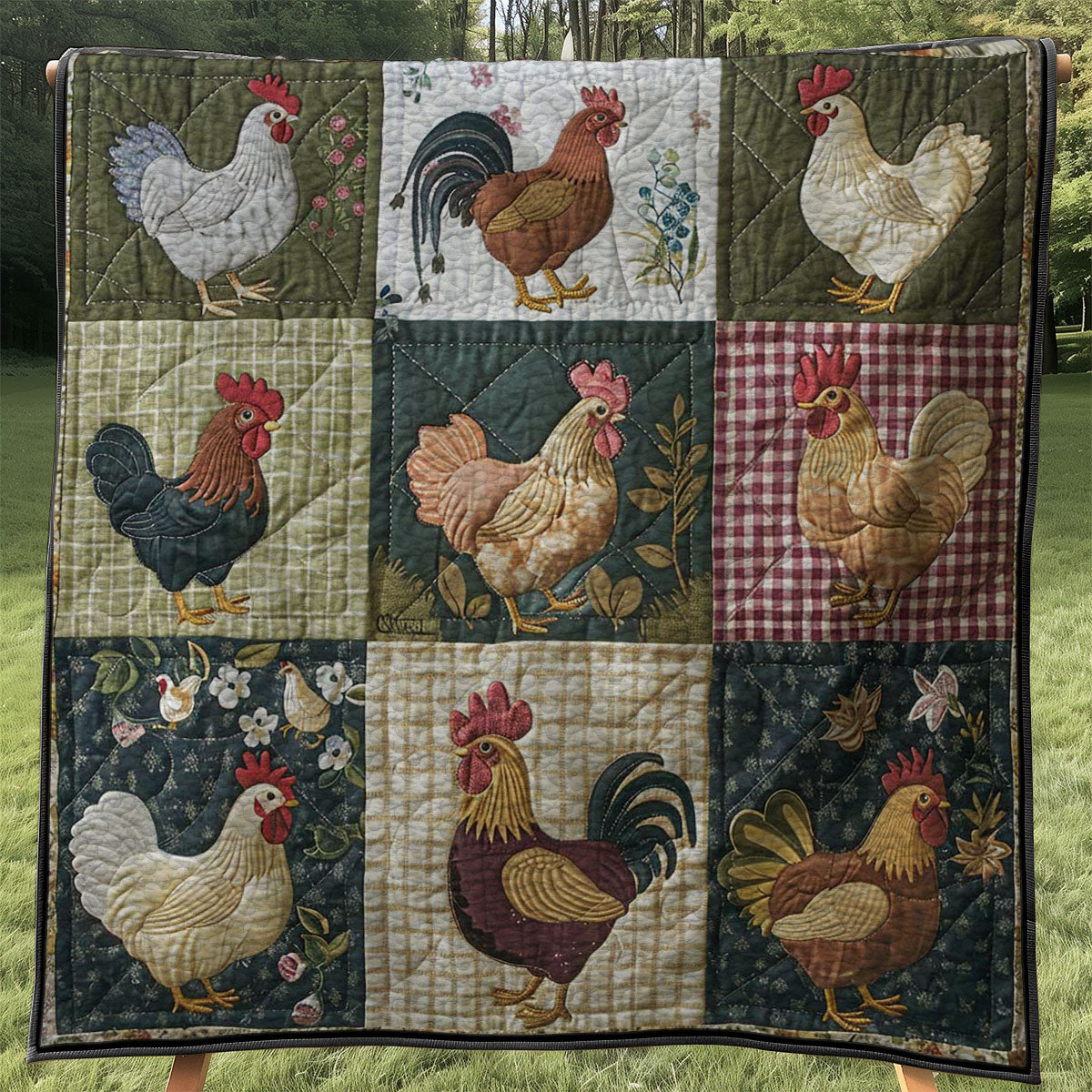 Chicken WJ2407016CL Quilt