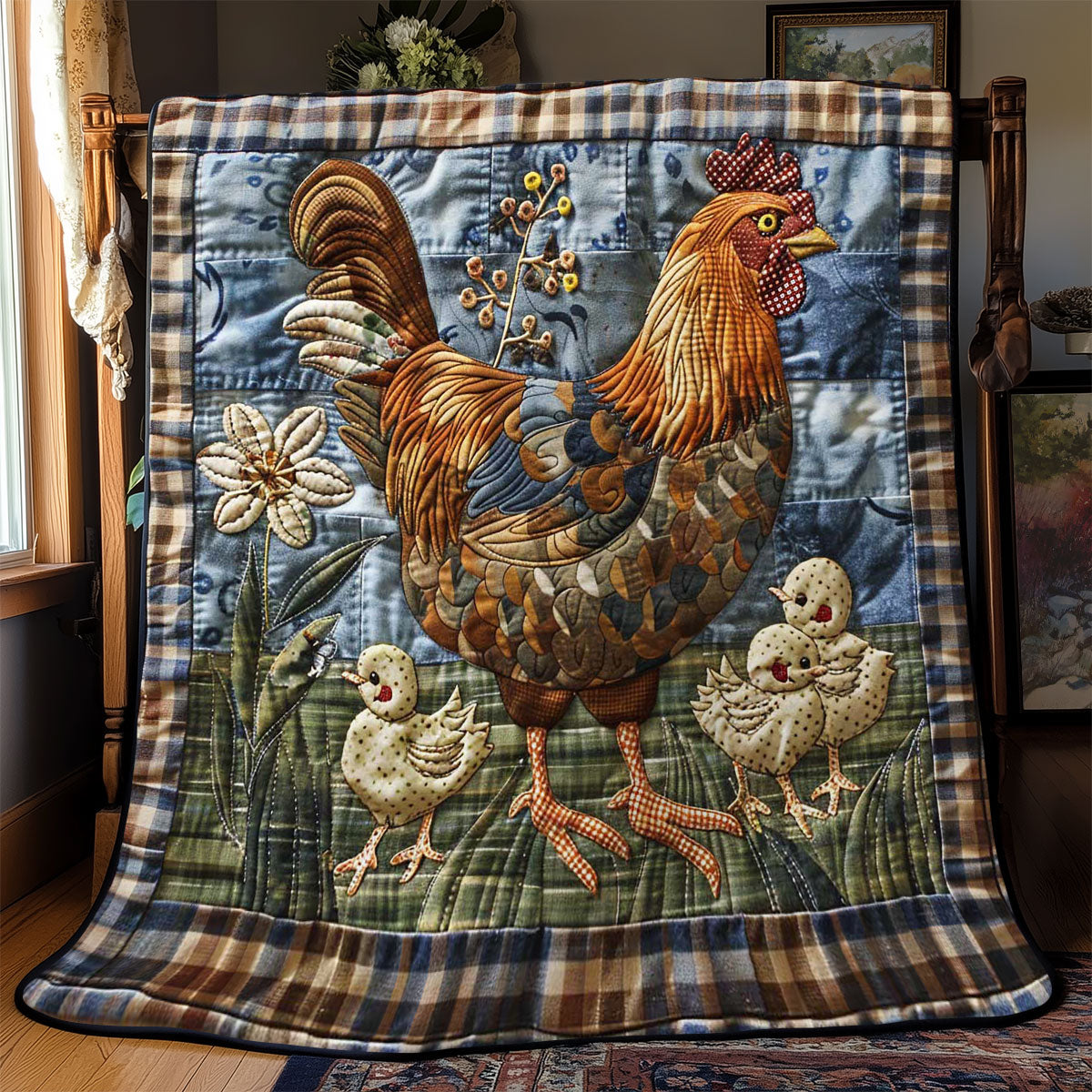 Chicken WJ2408004CL Quilt