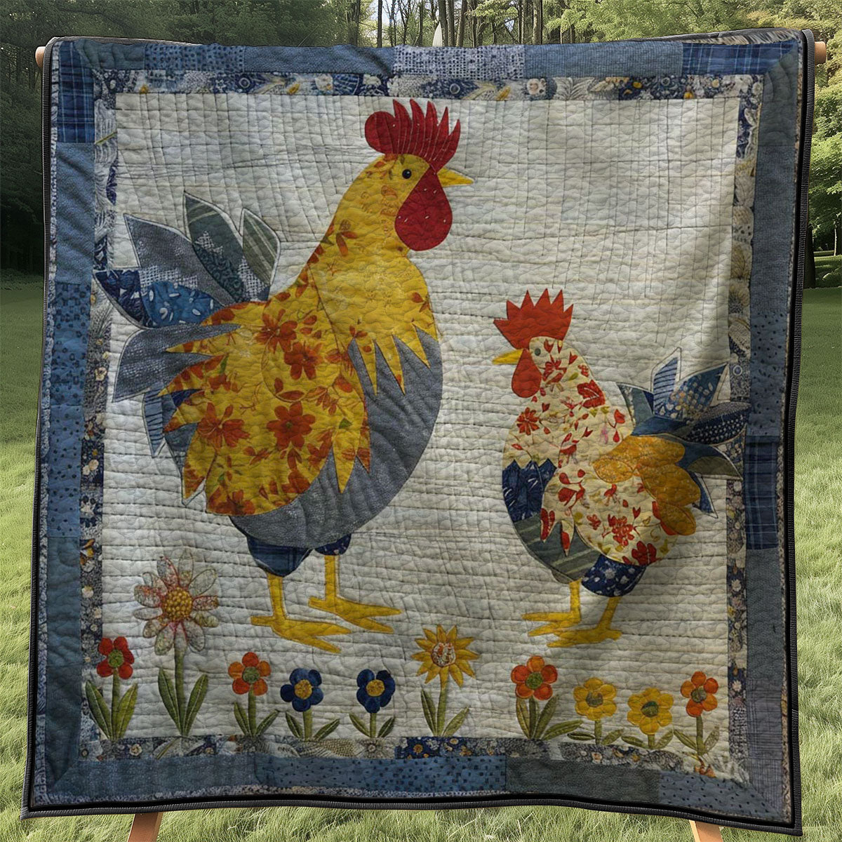 Chicken WJ2907012CL Quilt