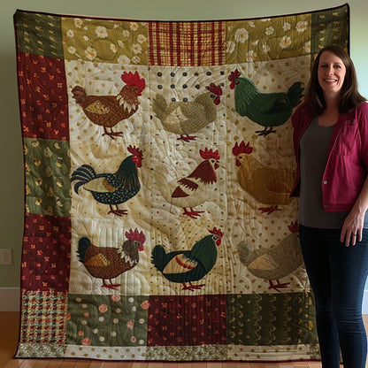 Chicken WJ3007017CL Quilt