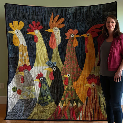 Chicken WJ3007018CL Quilt