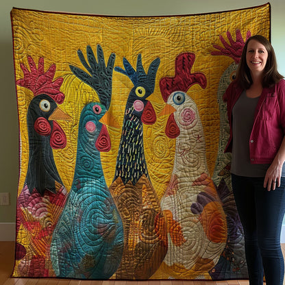 Chicken WJ3007020CL Quilt