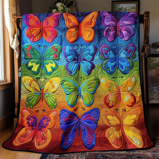 Colorful Butterflies WJ2608002CL Quilt