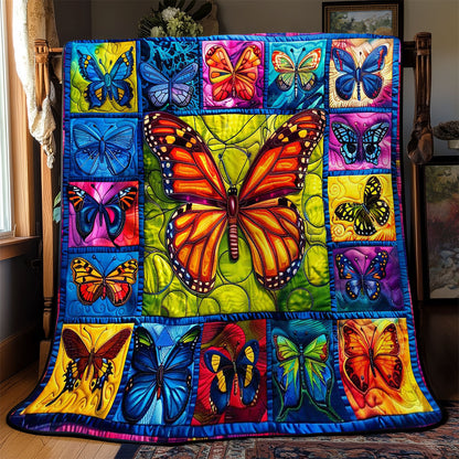 Colorful Butterflies WJ2708010CL Quilt