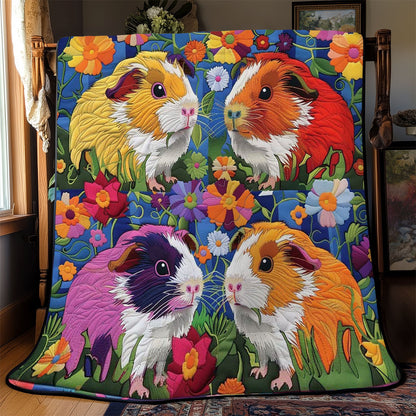 Colorful Guinea Pigs WJ0509009CL Quilt