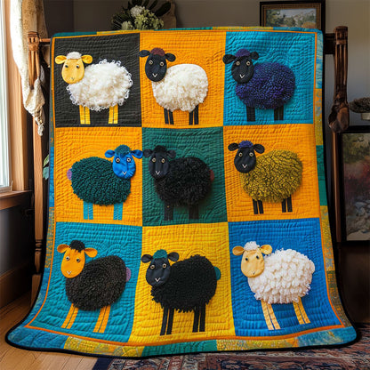 Colorful Sheep WJ2408009CL Quilt